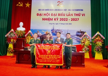 Hội Cựu chiến binh Liên doanh Việt - Nga Vietsovpetro Đại hội đại biểu Lần thứ VI thành công tốt đẹp