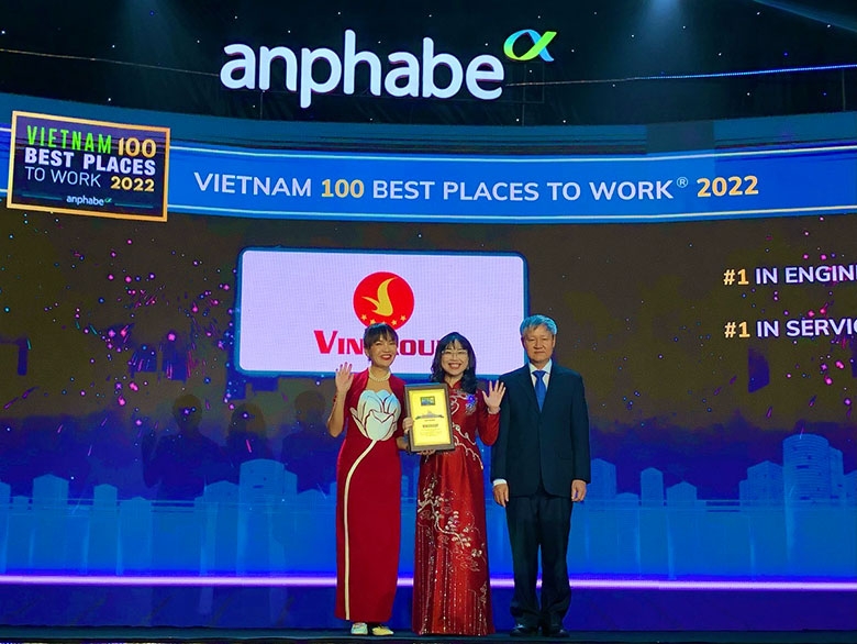 Vingroup thuộc Top 10 nơi làm việc tốt nhất Việt Nam