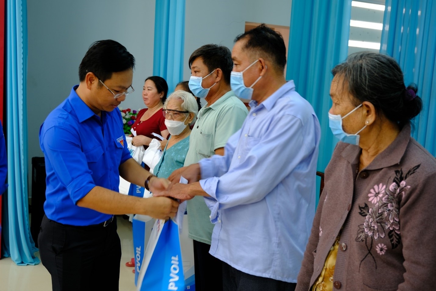 PVOIL tổ chức chương trình an sinh xã hội tại tỉnh Tiền Giang