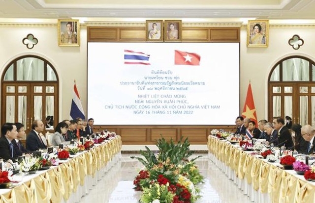 Tuyên bố chung Chủ tịch nước CHXHCN Việt Nam Nguyễn Xuân Phúc thăm chính thức Vương quốc Thái Lan
