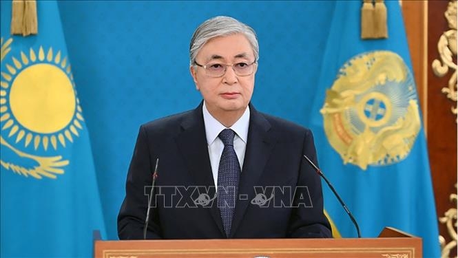 Tổng thống Kazakhstan Kassym-Jomart Tokaev. Ảnh tư liệu: AFP/TTXVN