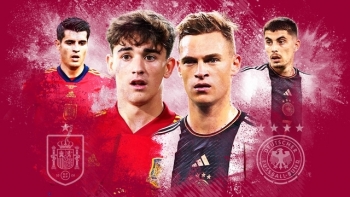 Link xem trực tiếp Tây Ban Nha vs Đức (World Cup 2022), 2h ngày 28/11