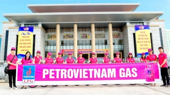 PV GAS LPG quảng bá bình gas PETROVIETNAM GAS tại nhiều tỉnh thành trong cả nước
