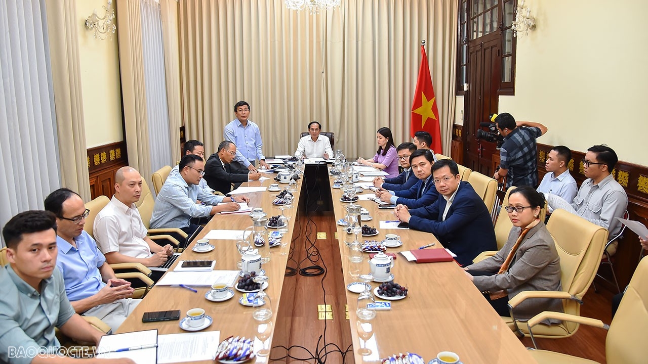 Đẩy mạnh triển khai công tác ngoại giao kinh tế phục vụ phát triển với các Cơ quan đại diện Việt Nam ở nước ngoài