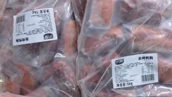 Hà Nội: Thu hồi, tiêu hủy hơn 1 tấn thực phẩm đông lạnh không rõ nguồn gốc