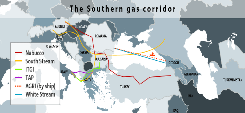 Hy Lạp, Bulgaria, Romania và Hungary nâng cấp mạng lưới khí đốt