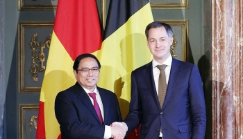 Thủ tướng Phạm Minh Chính hội đàm với Thủ tướng Vương quốc Bỉ