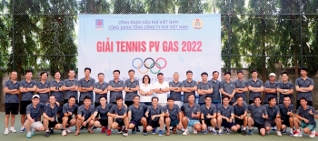 PV GAS: Thi đấu thể thao, rèn luyện sức khỏe, chào mừng thành công 2022