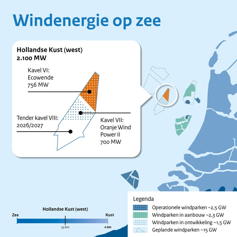 Shell và Eneco trúng thầu dự án trang trại gió Hollandse Kust VI