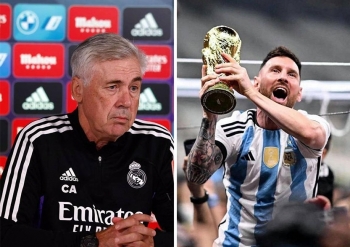 Ancelotti từ chối gọi Messi là "cầu thủ xuất sắc nhất mọi thời đại"