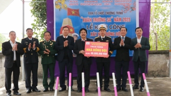 Petrovietnam hỗ trợ kinh phí xây dựng, sửa chữa "Nhà đồng đội" tại Thái Bình và Nam Định