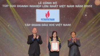 Thiết lập nhiều kỷ lục trong năm 2022, Petrovietnam khẳng định vị thế Top 3 doanh nghiệp lớn nhất Việt Nam