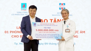 PVTrans trao tặng công trình thiết bị y tế trị giá 5,8 tỷ đồng cho Bệnh viện Nguyễn Tri Phương