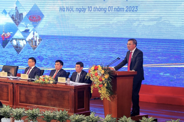Chủ tịch HĐTV Petrovietnam Hoàng Quốc Vượng: Năm 2023 sẽ là năm tiếp tục thắng lợi, thành công của Petrovietnam