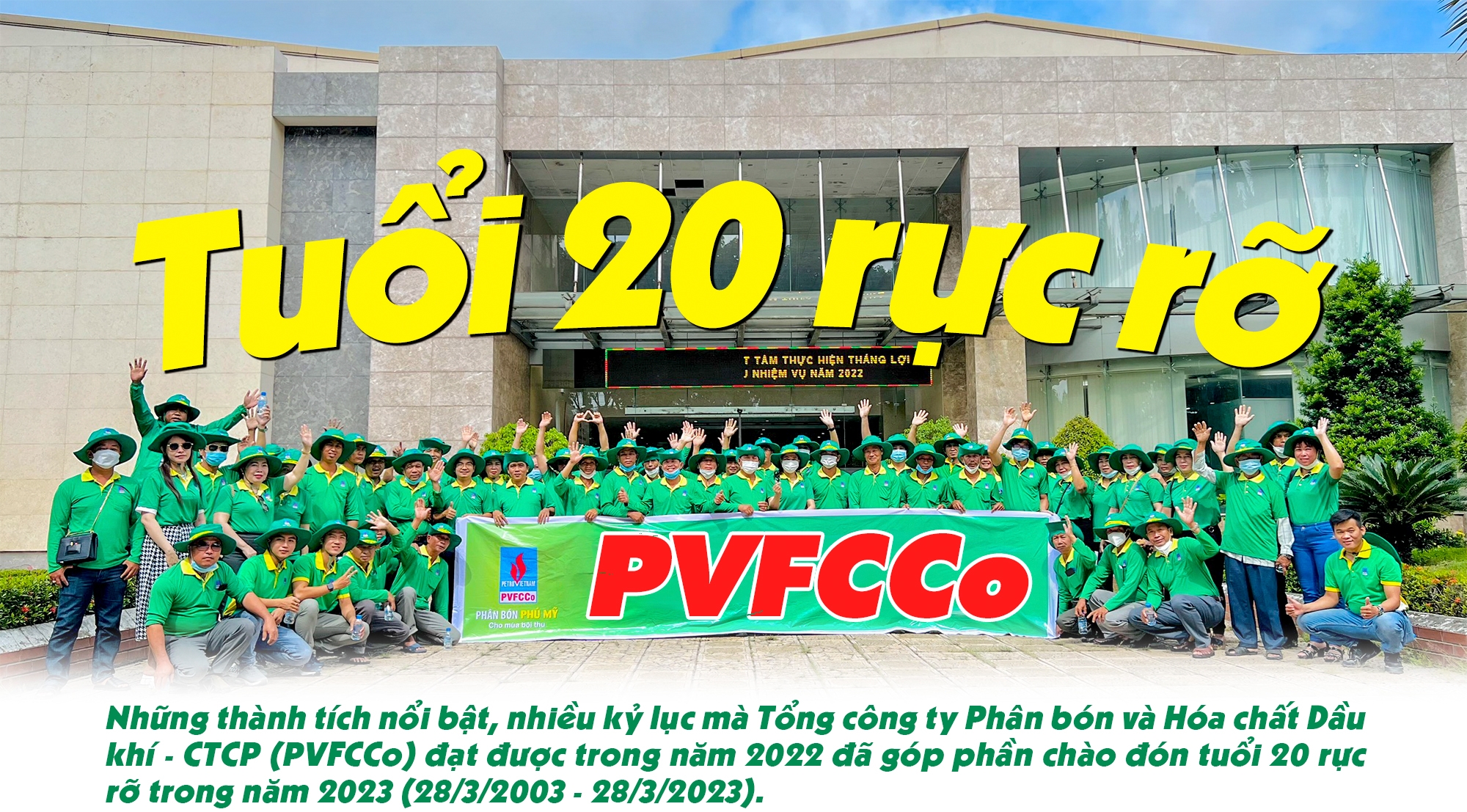 PVFCC0- Tuổi 20 rực rỡ