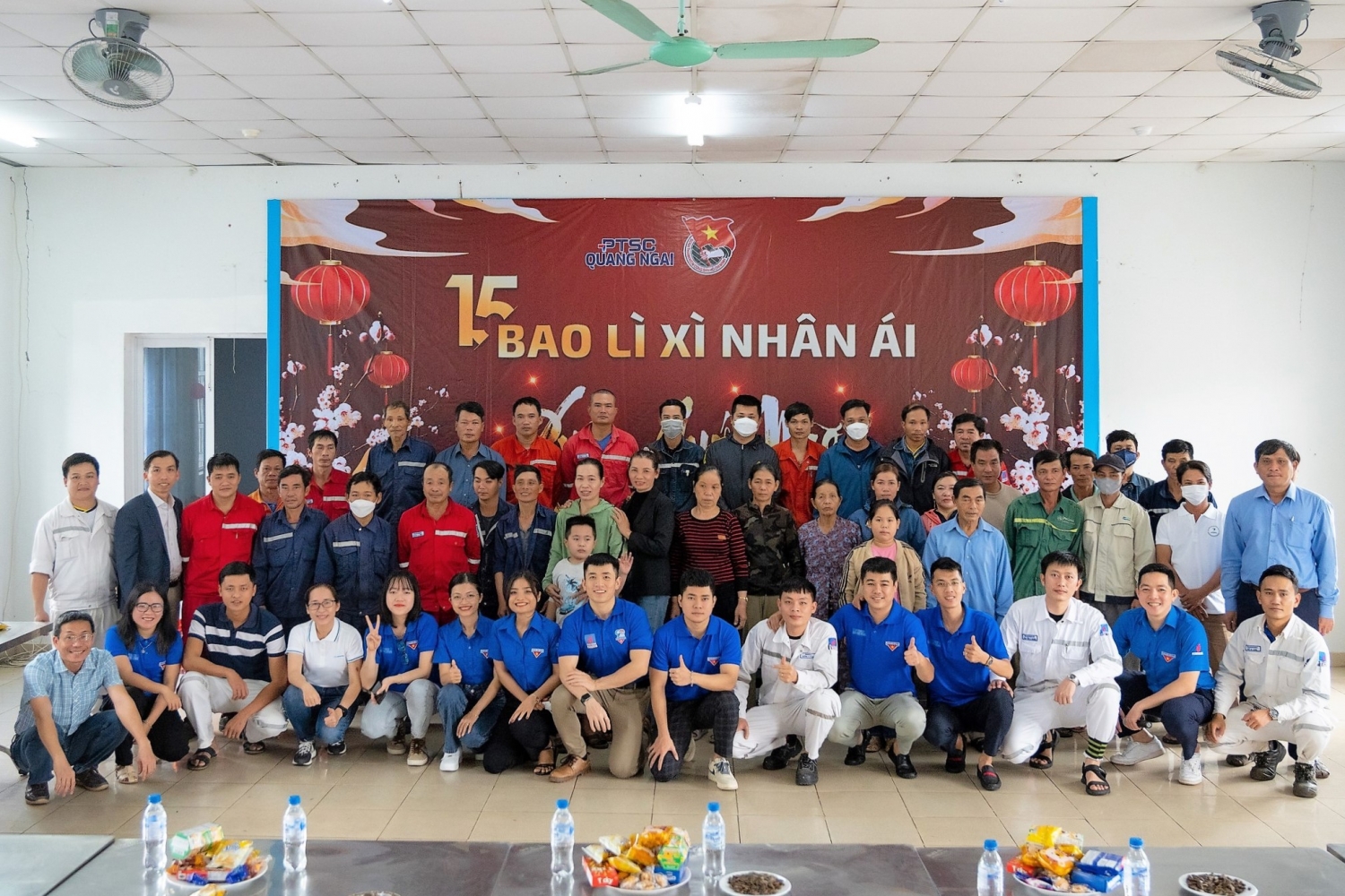 PTSC Quảng Ngãi tổ chức chương trình “Bao lì xì Nhân ái” lần thứ 15