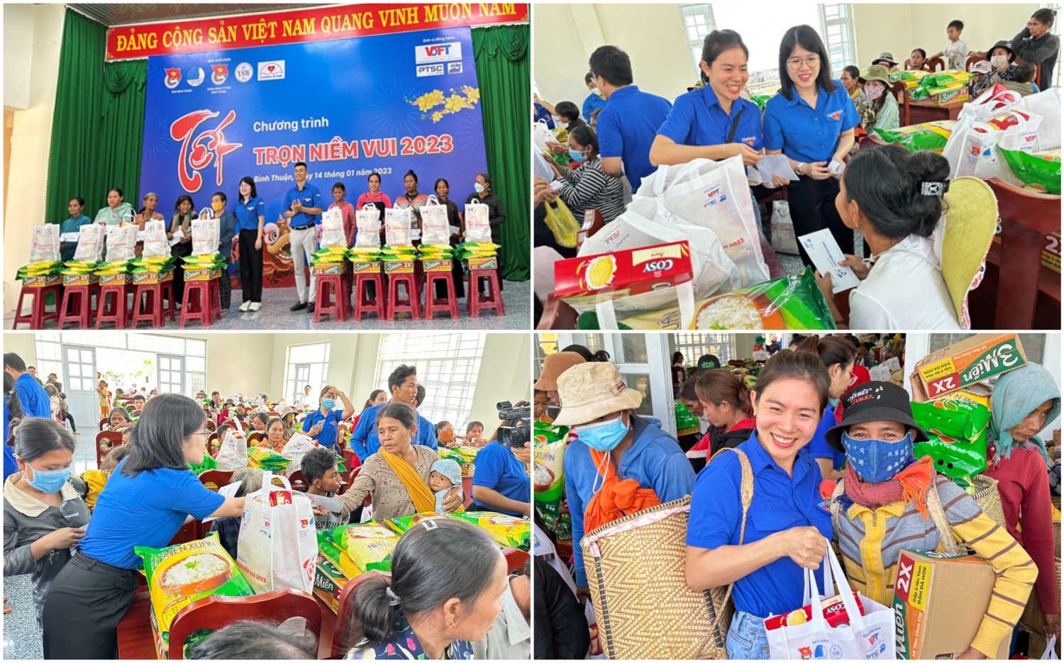 Tuổi trẻ PTSC mang “Tết trọn niềm vui 2023” đến Ninh Thuận và Bình Thuận