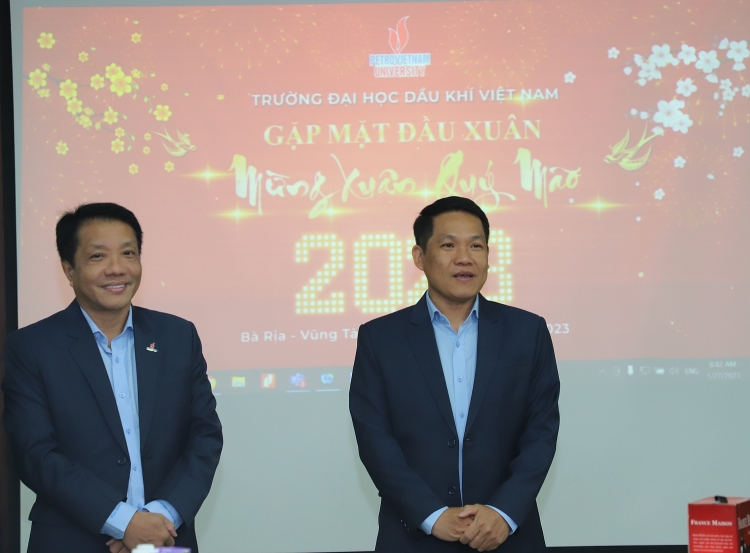 Trường Đại học Dầu khí Việt Nam gặp mặt đầu Xuân Qúy Mão 2023