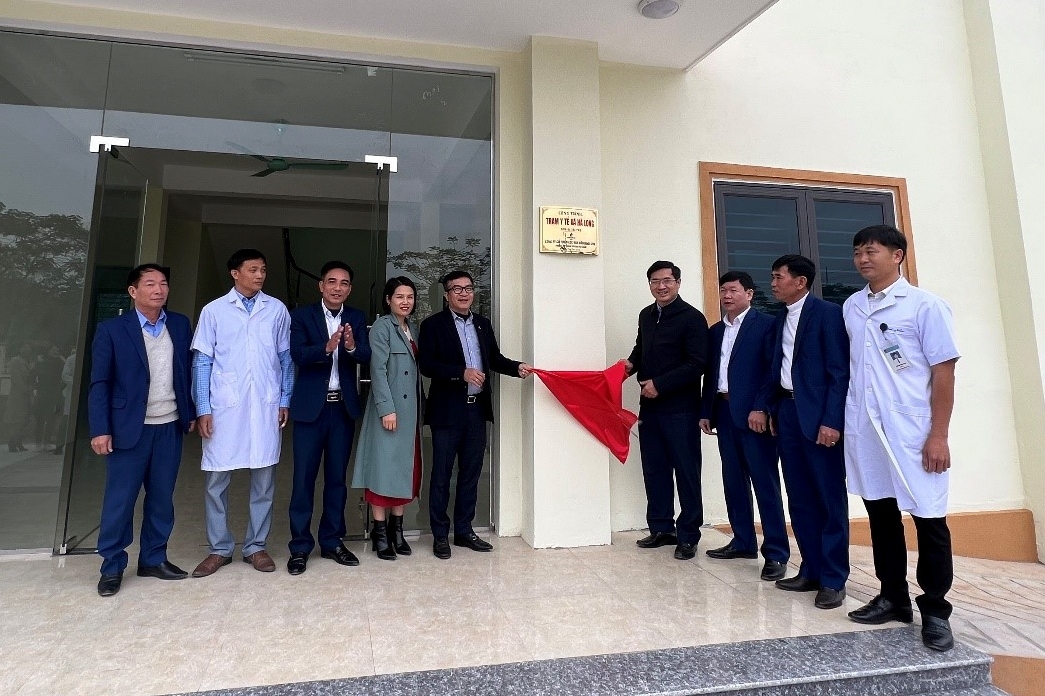 BSR khánh thành Trạm Y tế tại Thanh Hóa