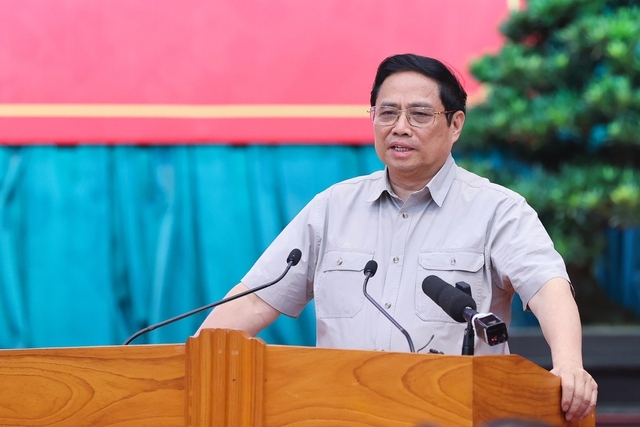 Thủ tướng Chính phủ làm việc với Ban Thường vụ Tỉnh ủy Bình Định