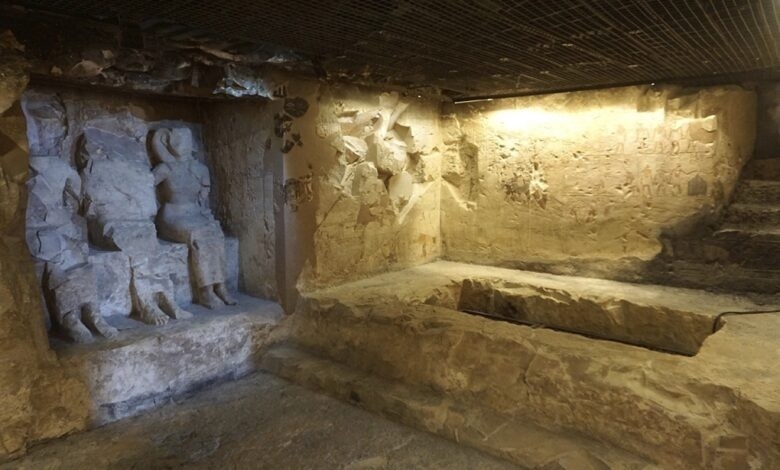 Ai Cập lần đầu đón khách tham quan hai lăng mộ cổ, hé lộ một di tích cực hiếm