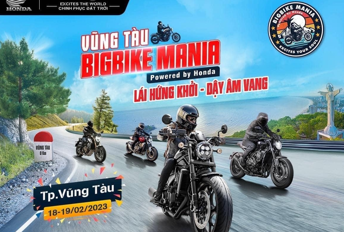 Đại hội mô tô chuyên nghiệp lần đầu tiên tổ chức tại Việt Nam