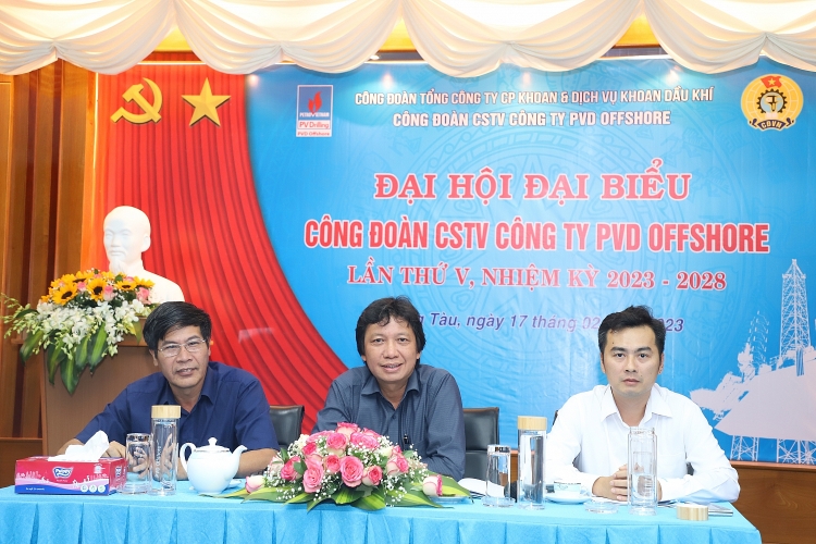 Công đoàn PVD Offshore tổ chức thành công Đại hội khóa V, nhiệm kỳ 2023 – 2028