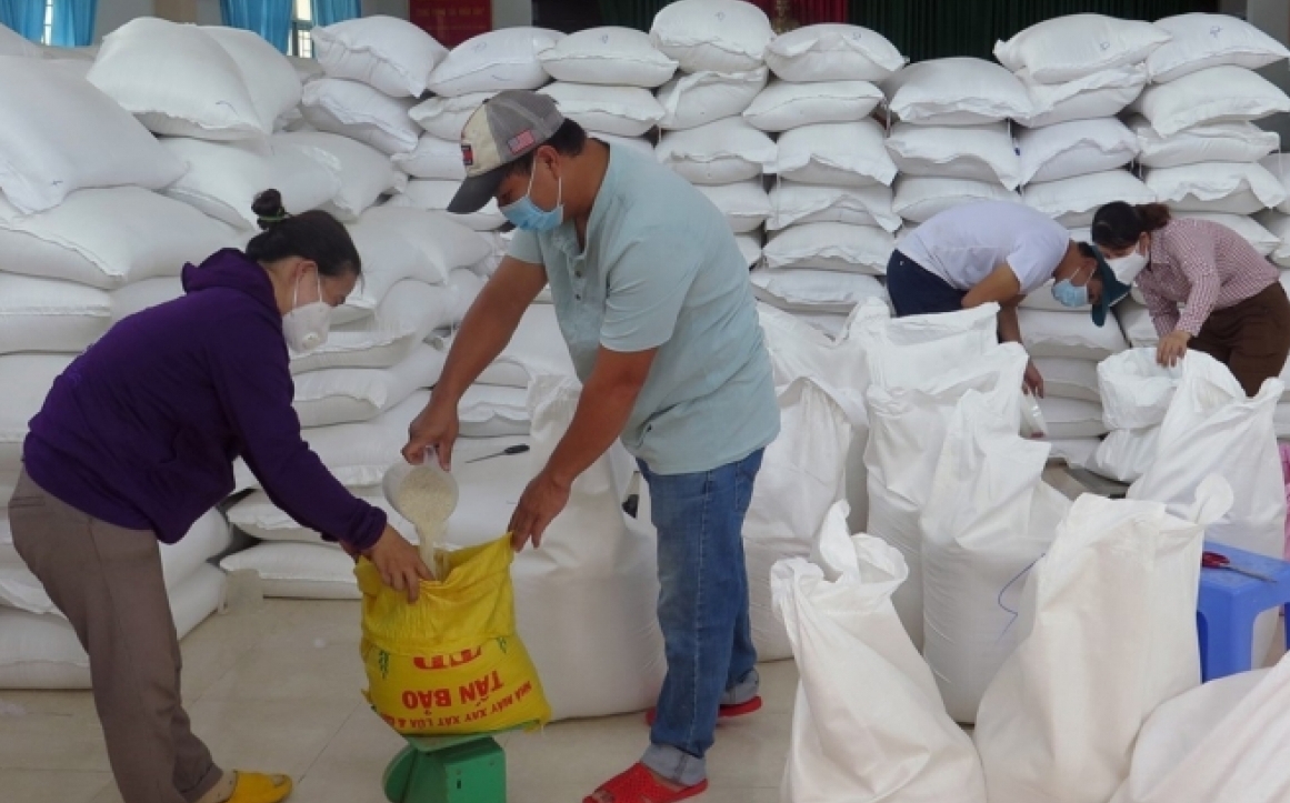 Xuất cấp hơn 256 tấn gạo cho tỉnh Lạng Sơn