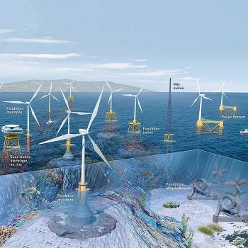 Đan Mạch mời thầu dự án 9 GW điện gió ngoài khơi
