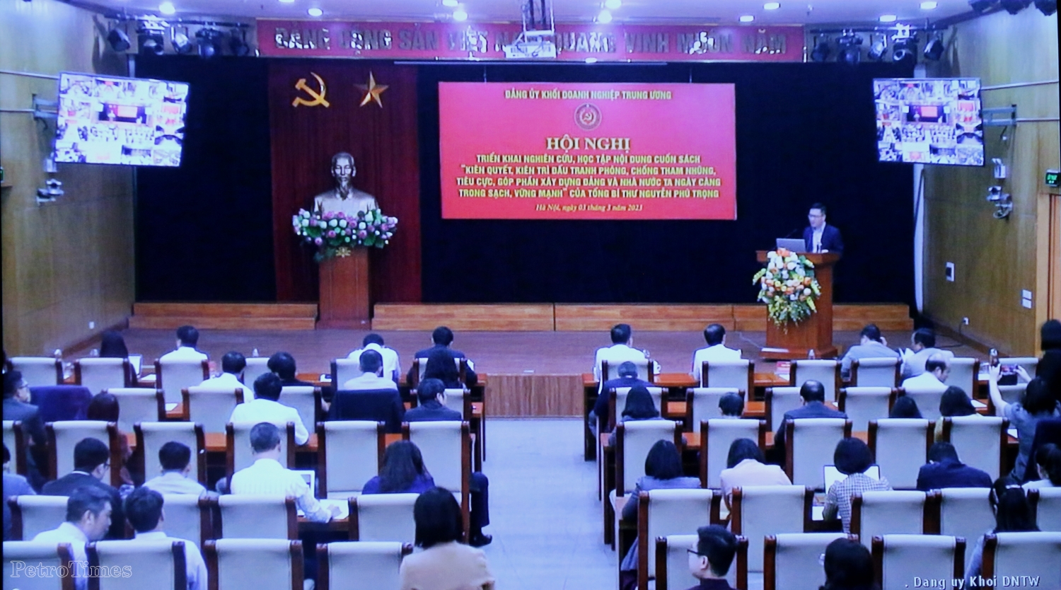Đảng ủy Tập đoàn Dầu khí Quốc gia Việt Nam nghiên cứu, học tập nội dung cuốn sách của Tổng Bí thư về phòng, chống tham nhũng, tiêu cực