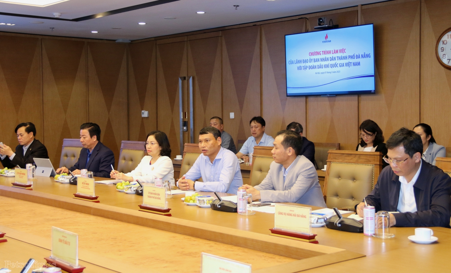 Lãnh đạo UBND thành phố Đà Nẵng làm việc với Petrovietnam: Đẩy mạnh hợp tác đầu tư lĩnh vực năng lượng