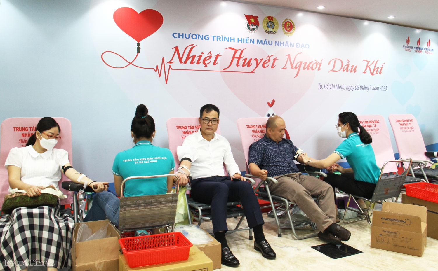 Ngày hội hiến máu “Nhiệt huyết người Dầu khí” tại PVFCCo