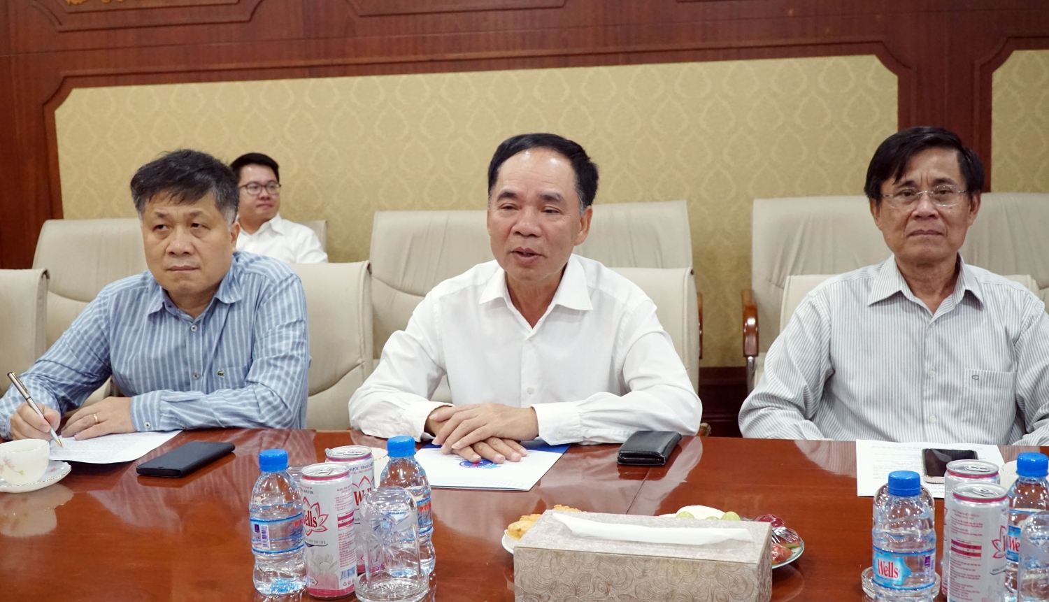 TS. Nguyễn Quốc Thập - Chủ tịch Hội DKVN phát biểu