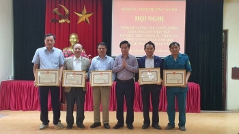 Hà Nội: Phường Tây Mỗ tổ chức Hội nghị tổng kết công tác tuyển quân năm 2023