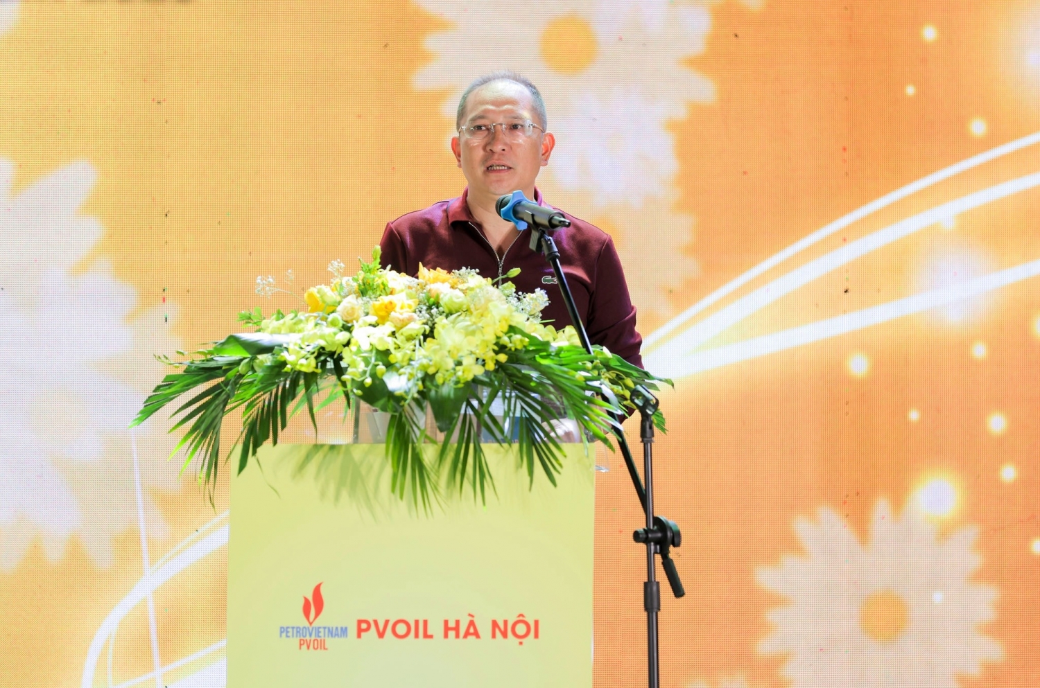 Ông Trần Mạnh Hà, Bí thư Đảng ủy, Giám đốc Công ty phát biểu