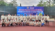Cửu Long JOC tổ chức giao lưu tennis chào mừng Đại hội Công đoàn các cấp
