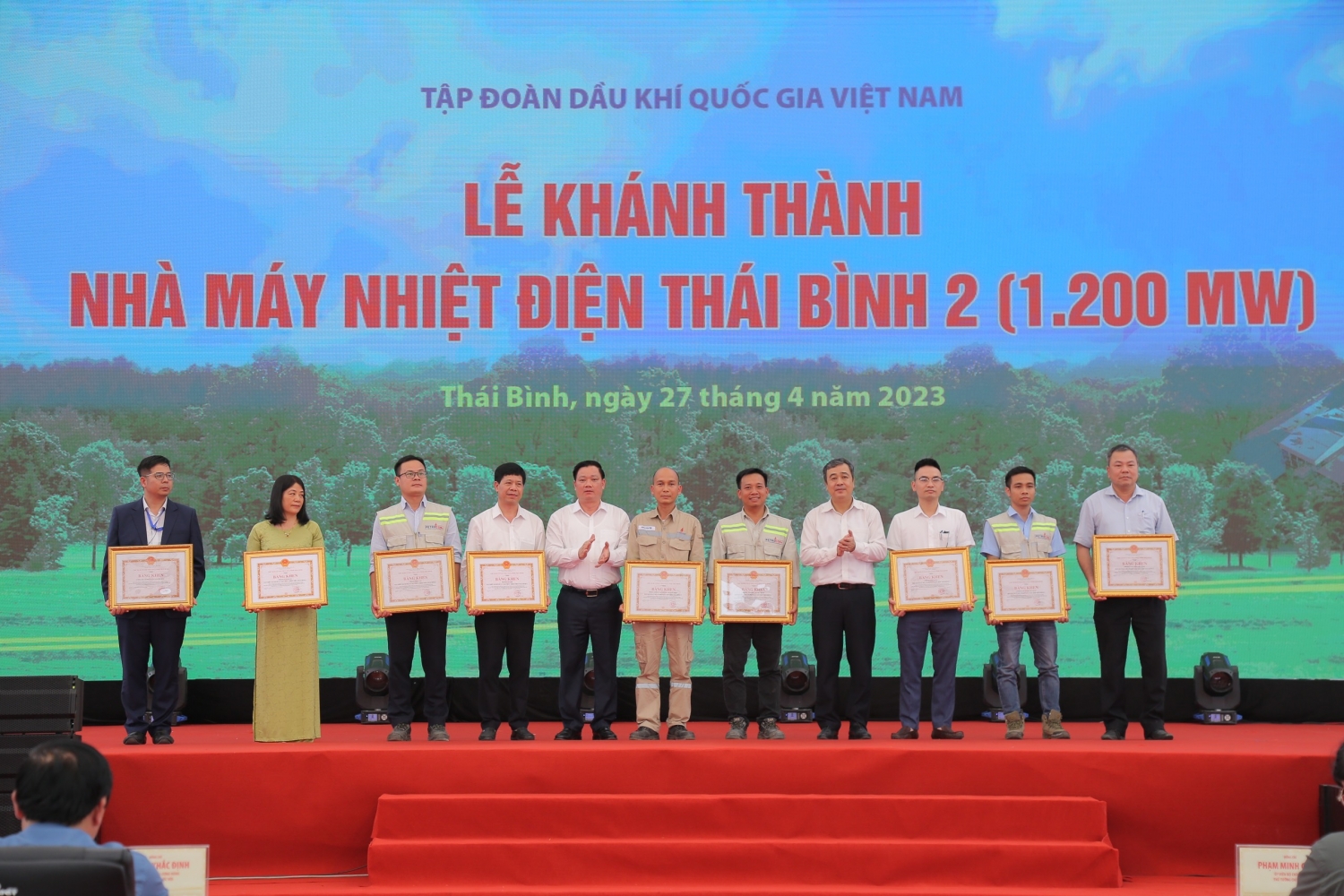 Thủ tướng Phạm Minh Chính khánh thành NMNĐ Thái Bình 2