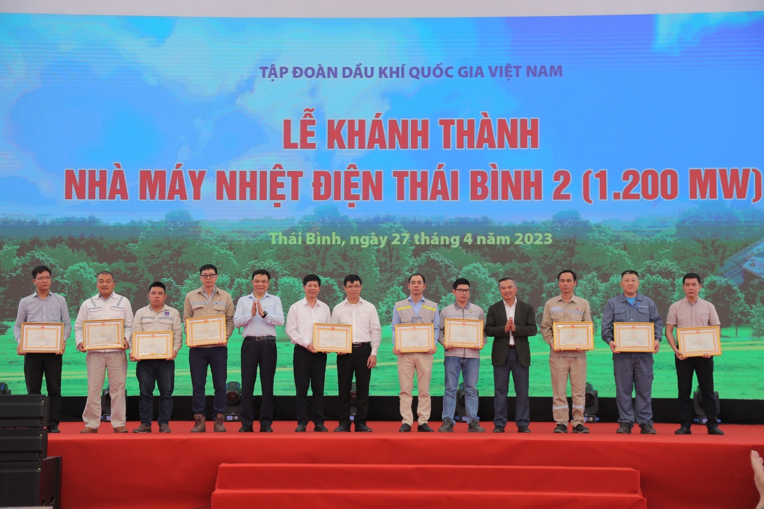 Thủ tướng Phạm Minh Chính khánh thành NMNĐ Thái Bình 2