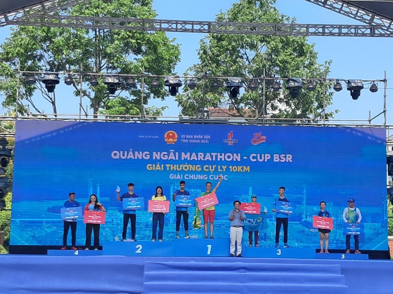 Đội PV Drilling đạt thành tích cao tại giải chạy “Quảng Ngãi Marathon - Cup BSR 2023”