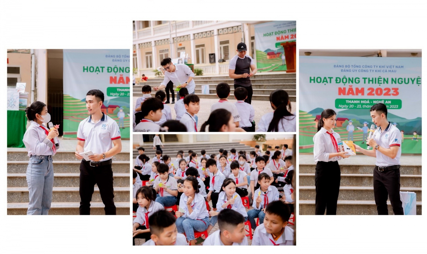 Tặng sách và hỗ trợ xây dựng Thư viện sách giấy cho trường THCS Hợp Thắng, huyện Triệu Sơn, tỉnh Thanh Hóa