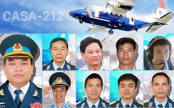 Thông tin về lễ truy điệu các phi công và thành viên tổ bay CASA-212