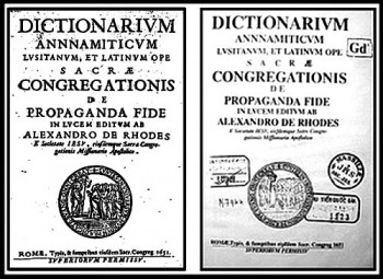 Về tên chính thức và bìa trong của  Từ điển Annam-Lusitan-Latinh (Kỳ 2)