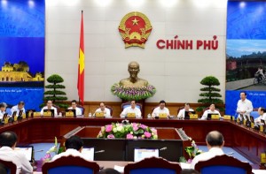 Phiên họp Chính phủ thường kỳ tháng 8 năm 2015