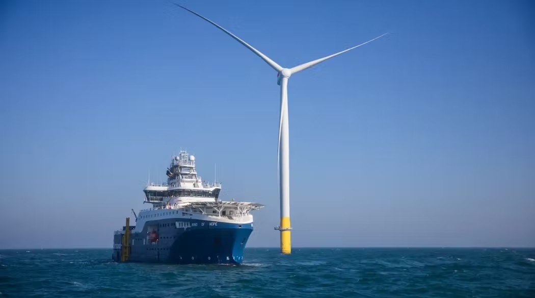 Trang trại điện gió ngoài khơi Hornsea 2 bắt đầu đi vào hoạt động