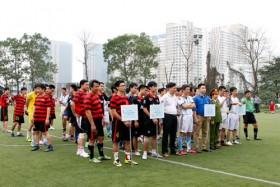 Đoàn Thanh niên PVC tổ chức giải bóng đá "Cúp tứ hùng"