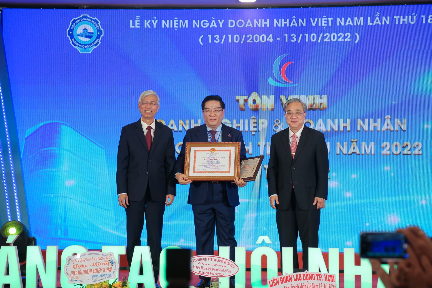 BIENDONG POC được tôn vinh Doanh nghiệp tiêu biểu của TP. Hồ Chí Minh năm 2022