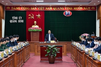 Kết luận của Thủ tướng Chính phủ Phạm Minh Chính tại buổi làm việc với lãnh đạo tỉnh Quảng Bình