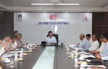 Tổng Giám đốc Petrovietnam Lê Mạnh Hùng: Vietsovpetro cần tiếp tục giữ vững mục tiêu về gia tăng trữ lượng và sản lượng