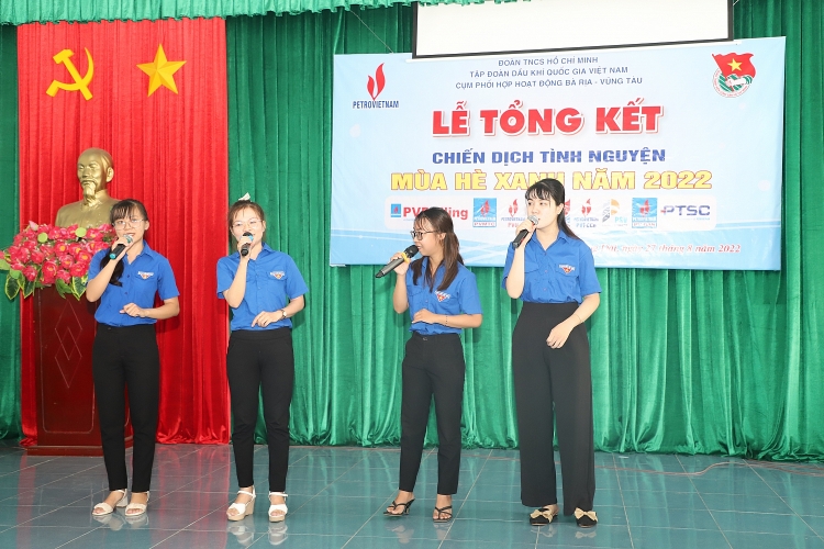 Cụm phối hợp hoạt động Bà Rịa - Vũng Tàu: Dấu ấn Mùa hè xanh năm 2022