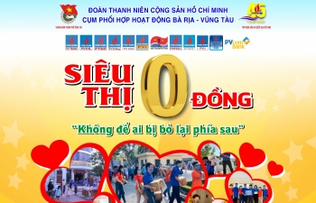 Tuổi trẻ Dầu khí Việt Nam với chương trình “Siêu thị 0 đồng” hỗ trợ người có hoàn cảnh khó khăn  tại T.P Vũng Tàu
